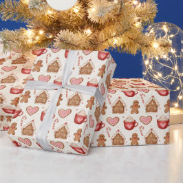 Gemberkoek Wrap Gebakken met Liefde Cadeaupapier