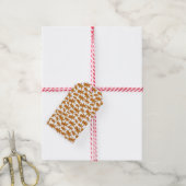 Gemberkoekmannetjes Cadeaulabel (Met Touw)