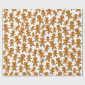 Gemberkoekmannetjes Cadeaupapier (Vlak)