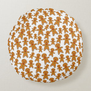 Gemberkoekmannetjes Rond Kussen