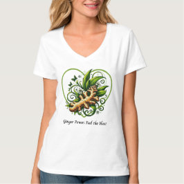 "Gemberkracht Voel de Hitte" Kruiden  T-shirt