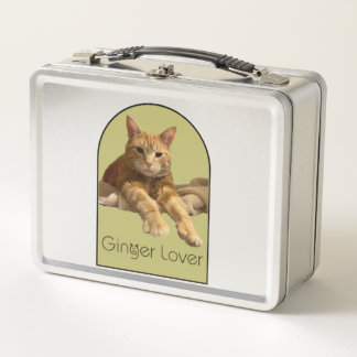 Gemberliefhebber Metalen Lunchbox