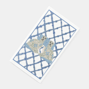 Gemberpotten Staffordshire Honden Magnolia Servet