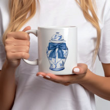 Gemberpotten Strikken Chinoiserie Keramische Koffi