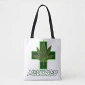 Gemedicineerd onkruid tote bag (Voorkant)