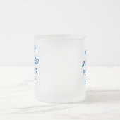 GemedicineerdVoor uw veiligheid, zeer geneeskracht Matglas Koffiemok (Center)