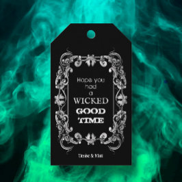 Gemeen Goede Tijd Halloween Favor Cadeaulabel