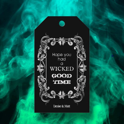 Gemeen Goede Tijd Halloween Favoriet Cadeaulabel