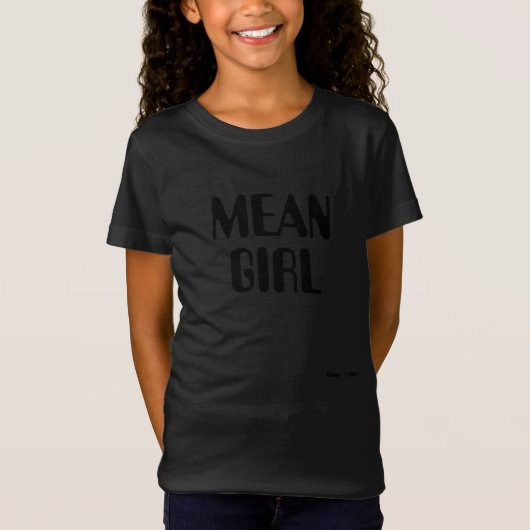 GEMEEN MEISJE T-SHIRT (Voorkant)