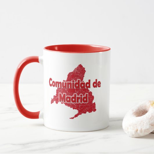 Gemeenschap Madrid Mok (Met donut)
