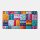 Gemeenschap Quilt van Eenheid en Diversiteit Bureaumat (Voorkant)