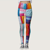 Gemeenschap Quilt van Eenheid en Diversiteit Leggings (Voorkant)