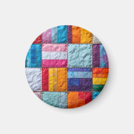 Gemeenschap Quilt van Eenheid en Diversiteit Magneet