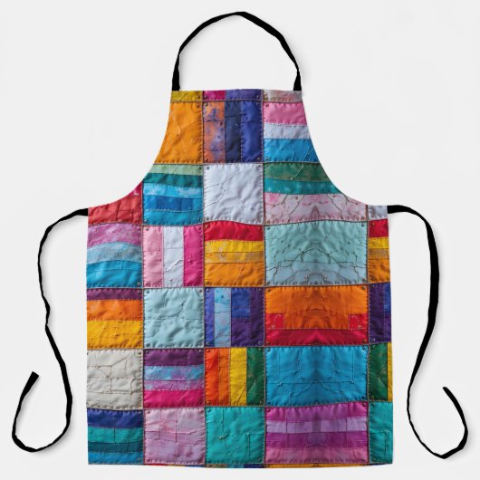 Gemeenschap Quilt van Eenheid en Diversiteit Schort (Voorkant)