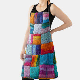 Gemeenschap Quilt van Eenheid en Diversiteit Schort