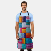 Gemeenschap Quilt van Eenheid en Diversiteit Schort (Gedragen)