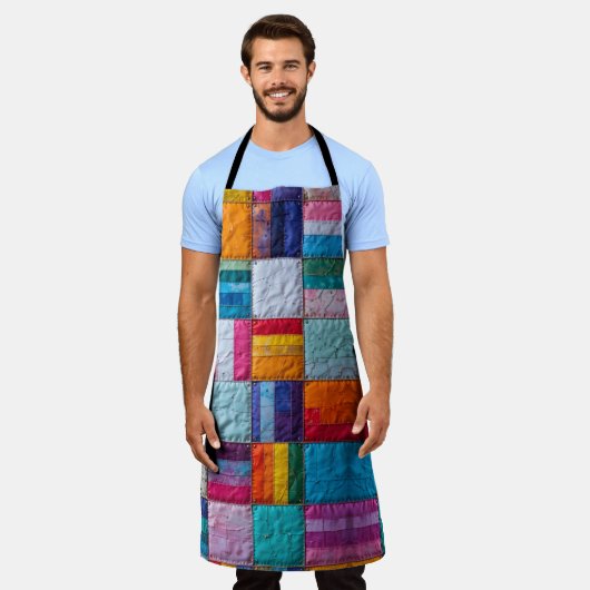 Gemeenschap Quilt van Eenheid en Diversiteit Schort (Gedragen)