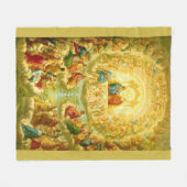 GEMEENSCHAP VAN ALLE ZUIVERHEID IN DE HEAVEN TRINI FLEECE DEKEN (Voorkant (Horizontaal))