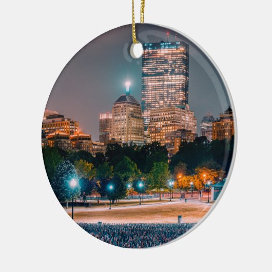 Gemeenschappelijk Boston Keramisch Ornament (Links)
