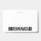 gemeenschappelijk | Zakelijk Man in Kostuum | Stre Badge (Achterkant)