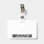 gemeenschappelijk | Zakelijk Man in Kostuum | Stre Badge (Achterkant met clip)