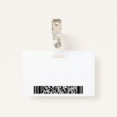 gemeenschappelijk | Zakelijk Man in Kostuum | Stre Badge (Achterkant met clip)