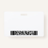 gemeenschappelijk | Zakelijk Man in Kostuum | Stre Badge (Achterkant)