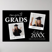 Gemeenschappelijke Afstudeerpartij | 2 Foto Poster (Voorkant)