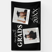 Gemeenschappelijke Afstudeerpartij | 2 Fotobanner Spandoek (Verticaal)