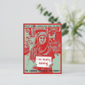 Gemeenschappelijke burgers briefkaart (Staand voorkant)