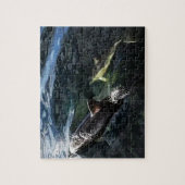 Gemeenschappelijke Dolfijn Mum en Baby Jigsaw Puzz Legpuzzel (Verticaal)