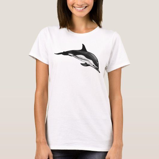 GEMEENSCHAPPELIJKE DOLFIN T-SHIRT (Voorkant)