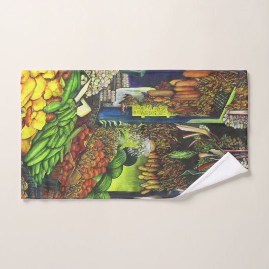 Gemeenschappelijke draden van menselijke interacti bad handdoek (Handdoek)