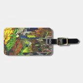 Gemeenschappelijke draden van menselijke interacti bagagelabel (Voorkant horizontaal)