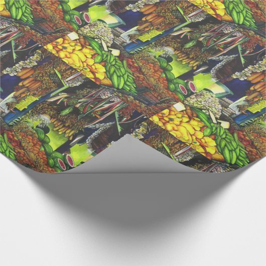 Gemeenschappelijke draden van menselijke interacti cadeaupapier (Hoek)