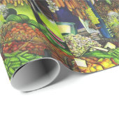 Gemeenschappelijke draden van menselijke interacti cadeaupapier (Rol Hoek)