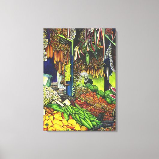 Gemeenschappelijke draden van menselijke interacti canvas afdruk (Voorkant)