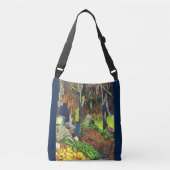 Gemeenschappelijke draden van menselijke interacti crossbody tas (Voorkant)