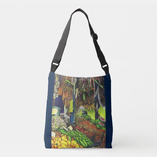 Gemeenschappelijke draden van menselijke interacti crossbody tas (Voorkant)