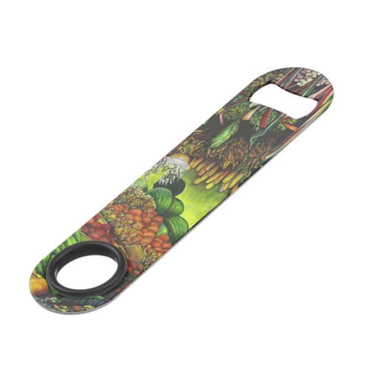 Gemeenschappelijke draden van menselijke interacti speed flessenopener (Achterkant Gekanteld)