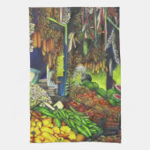 Gemeenschappelijke draden van menselijke interacti theedoek (Verticaal)