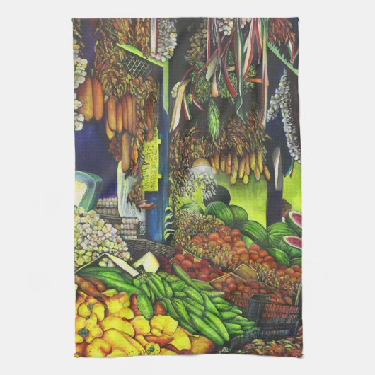 Gemeenschappelijke draden van menselijke interacti theedoek (Verticaal)