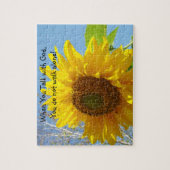Gemeenschappelijke geschenken Zonnebloem Puzzel Pr (Verticaal)