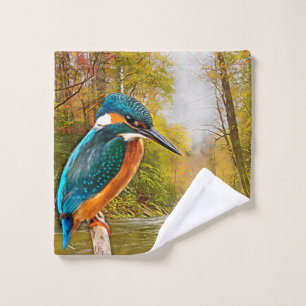 Gemeenschappelijke Ijsvogel Washandje