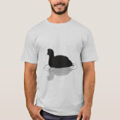 Gemeenschappelijke meerkoet t-shirt (Voorkant)