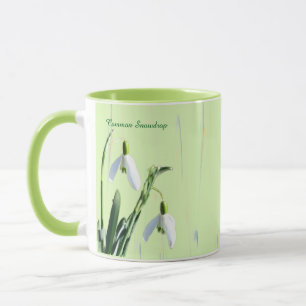 Gemeenschappelijke Snowdrop Flowers Mok