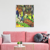 Gemeenschappelijke Threads van menselijke interact Canvas Afdruk (Insitu (Woonkamer))