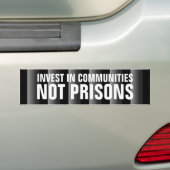 Gemeenschappen zonder kooien Bumpersticker (Op auto)