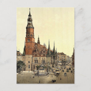 Gemeente, Breslau, Silezië, Duitsland (Wrocla) Briefkaart