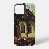 Gemeente in de kerk, Nuenen door Vincent van Gogh